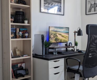 A dad's battlestation, where I can breathe from the daily grind