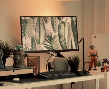 Plants really bring life to someone’s setup…