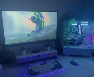 My first white setup,any ideas or recommendations? Thks