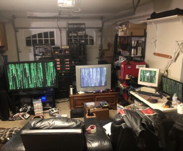 Temporary Garage Setup