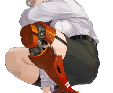 Prosthetic leg by @YU2MARU