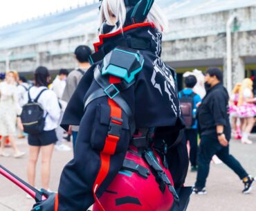 Zentreya Cyberpunk form Cosplay by @Homura_TWcos