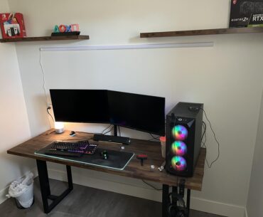 Advice for what to put on wall behind desk
