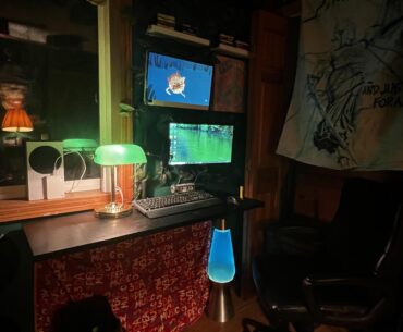 Got experimental with the monitors, thoughts?