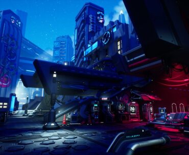 Cyberpunk City by Manuel Fuentes