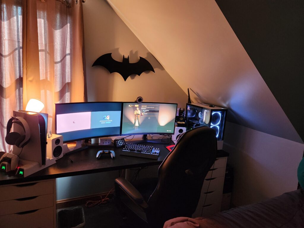My battle station