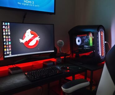 My "Ghostbusters Day" Battlestation