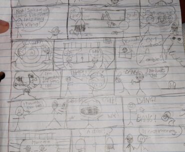 Father's day comic for my dad that I drew