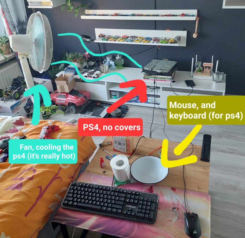 My shitty battlestation