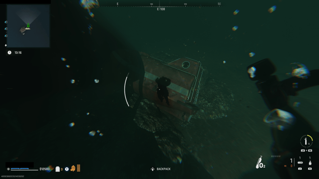 Was doing a mission when suddenly...