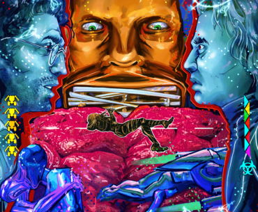 made a fan poster for Lawnmower Man (1992)
