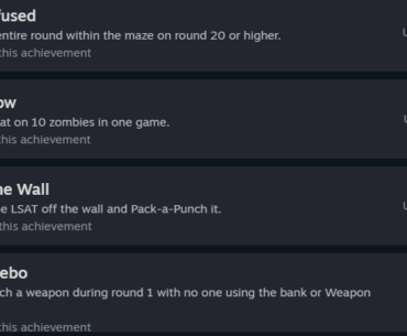 Did all the Buried achievements except the easter egg(s) in one game (The other ones I had already completed but I still did them)
