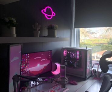 updated pink setup! ♡