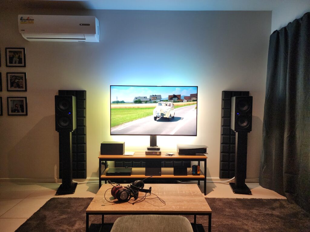 My simple set-up