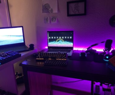 It’s nothing amazing but here’s my setup.