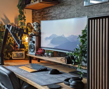 My cozy desk Setup