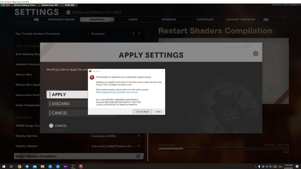 After the update the game became unplayable with the constant crashes anyone on PC experiencing the same thing ?