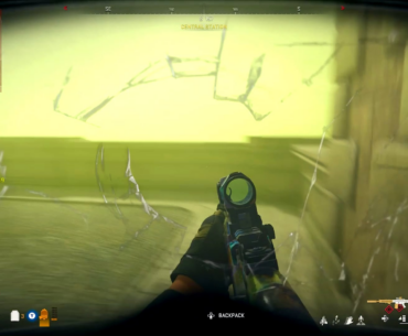 Chalk another one up for the gas mask animation...