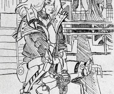 sketch i made during break