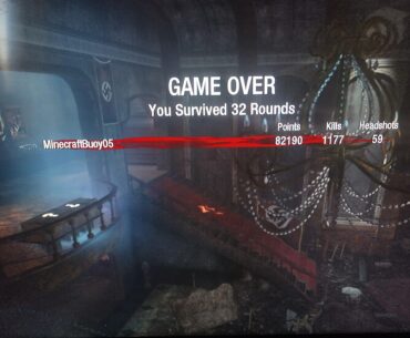 My record on kino Der Toten black ops 1