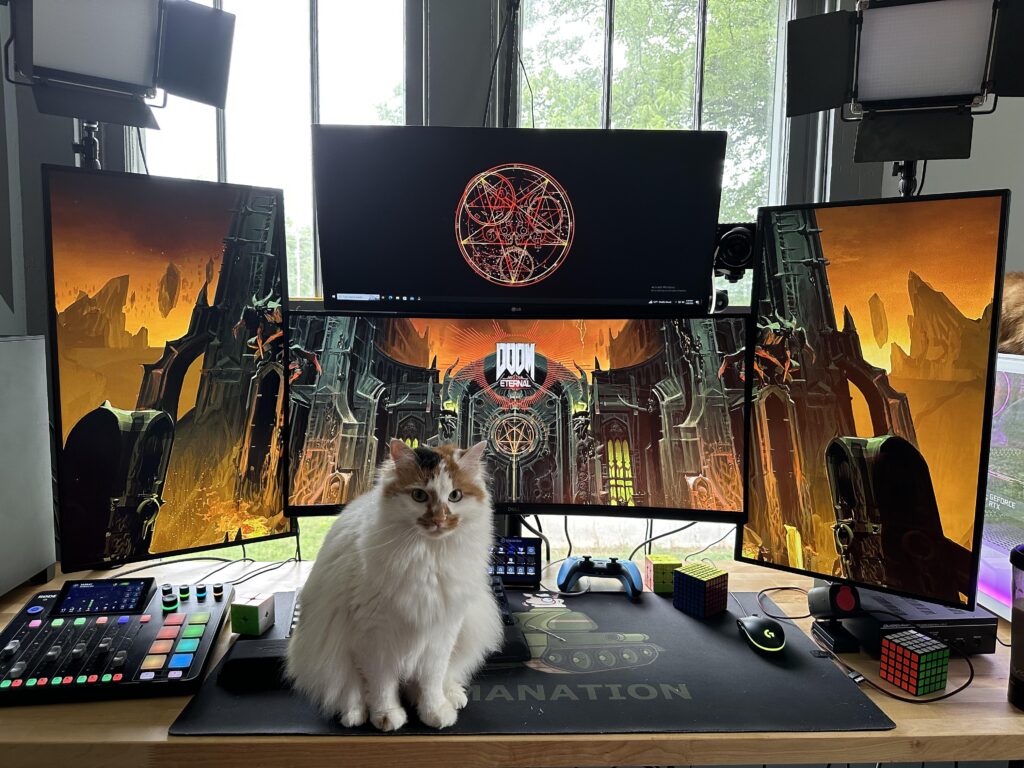 The Cat Stole My Setup