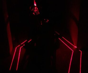My new Bicycle laser backlight, i love it^^