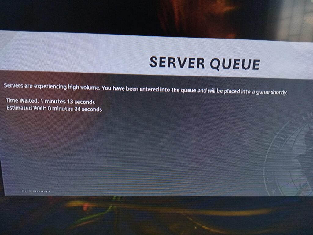 No way the servers are this busy when you have to wait several minutes to fill the lobby while other game modes are basically dead
