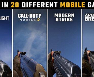 AKM & AK-47 Comparison in 20 Different Mobile FPS Games