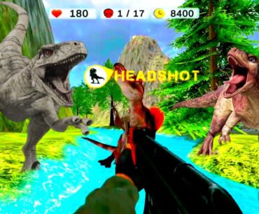 Real Dino Hunter Game - Dinosaur Hunter Survival Battle 3D Games - Hunting Clash Hunter Games