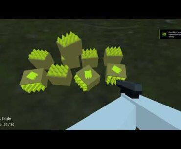 My fps game progress