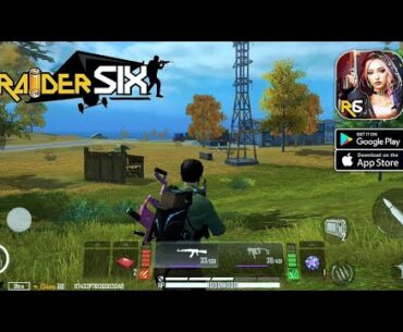 RAIDER SIX - Gameplay | Android Apk iOS #RAIDERSIX #battleroyale #moba #fpsgames #shootinggames