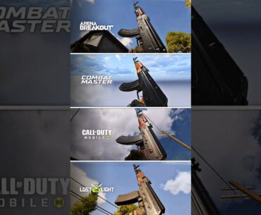 AKM & AK-47 in 20 Different Mobile Games