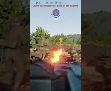 Shit hit the fan fast #battlefield #enlisted #hellletloose #worldwar2 #gaming #fpsgames #streamer