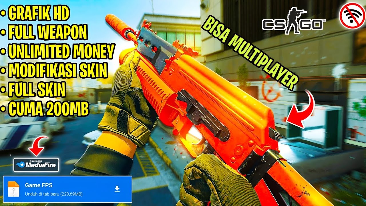 Game FPS Grafik HD Mirip CSGO Bisa Multiplayer di Android Offline Terbaru 2023 | Full Skin Game FPS Grafik HD Mirip CSGO Bisa Multiplayer di Android Offline Terbaru 2023 | Full Skin