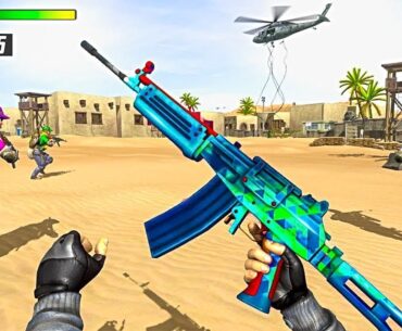 FPS Robot Shooting Crime Games FPS Gun Shooting offline Game like pubg