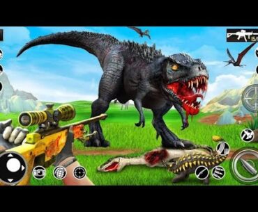 Dinosaur hunter: Fps hunting dino sniper shooter offline game##91