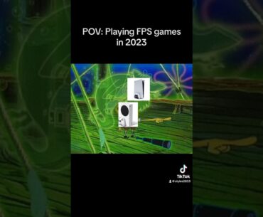 POV: Playing FPS games in 2023 #memes #shorts #gaming