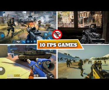 10 Best Offline Fps Games For Android 2023 | Best Games Fps Offline