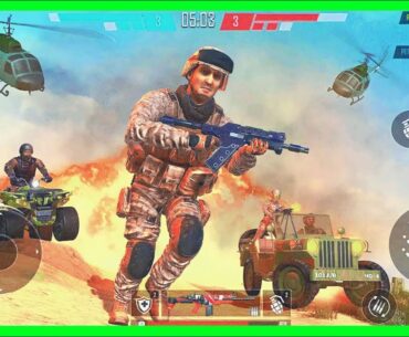Gun Games - FPS Shooting Game | encounter the terrorist secret commando mission | Android Gameplay