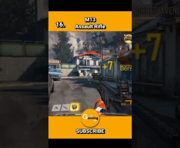 M13 gun test part 16 COD mobile  #m13 #shortsfeed #codmobileshorts #activision #fpsgames