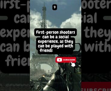 FIRST PERSON SHOOTER - 25 FACTS GOOGLE BARD | FACT 9 #firstpersonshooter #bard #subscribers #facts