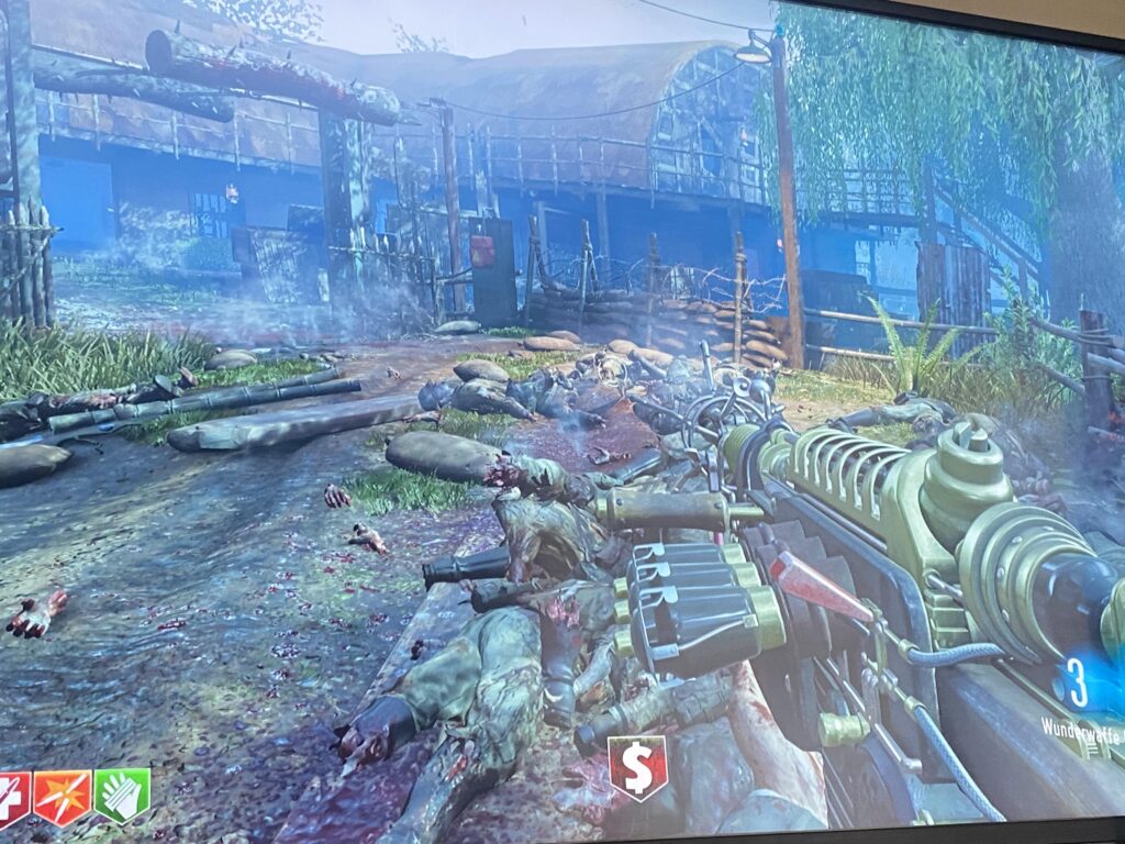 Anyone know the reason my Wonderwaffe looks like this? It’s looked like this the past few times I’ve gotten it (BO3, PS4 playing on PS5) there are no lighting effects and the bulbs are black