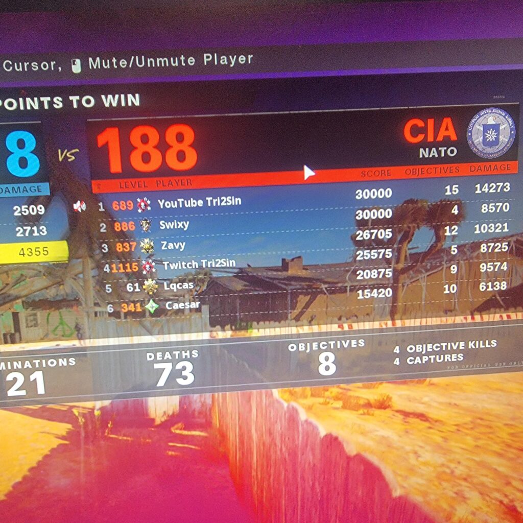 A Full 6 man of Blatant Cheaters