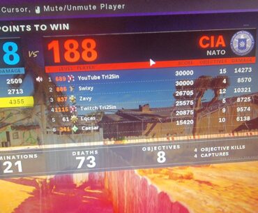 A Full 6 man of Blatant Cheaters