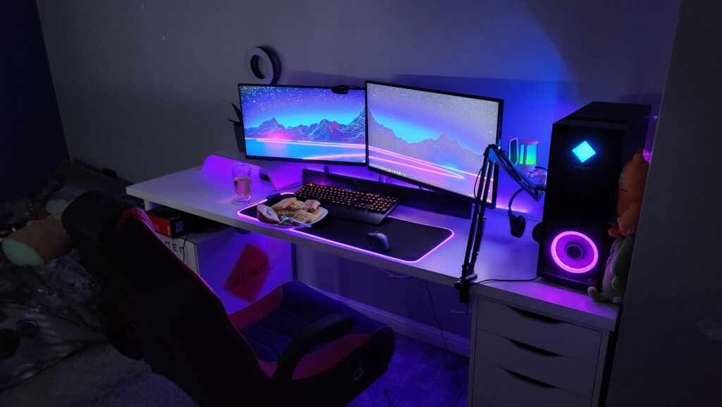 My first gaming setup