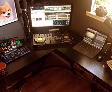 my updated battle station