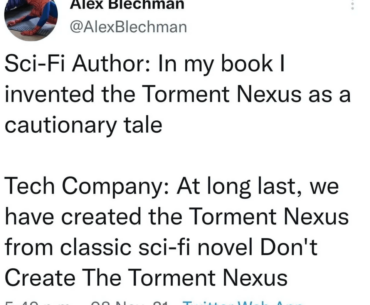 Don’t Create the Torment Nexus