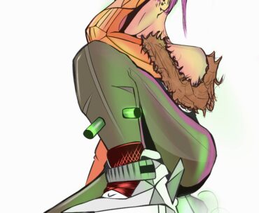 My attempt at a cyberpunk character