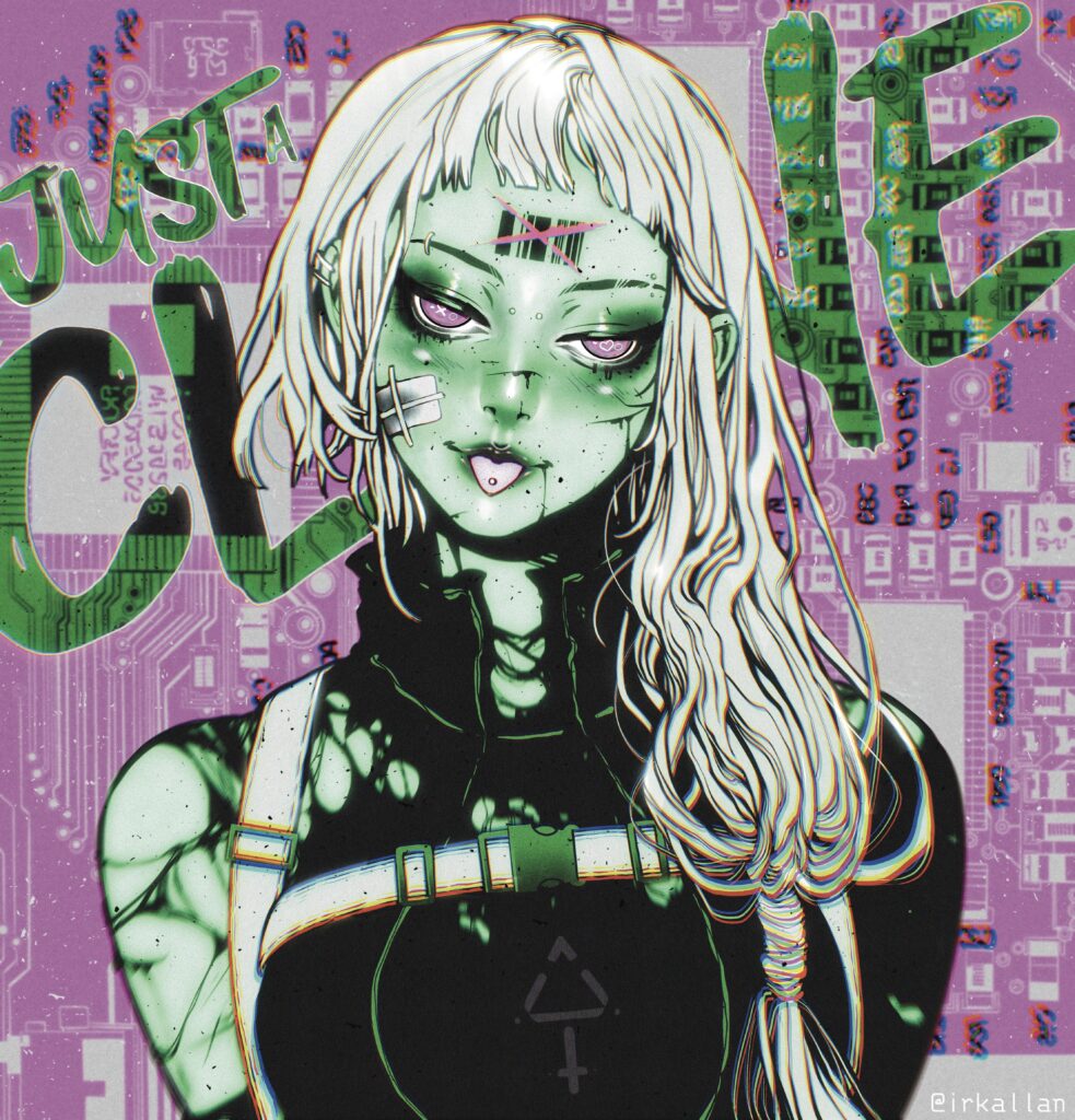 "Just a clone" by me (irkallan)