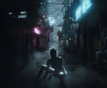 Cyberpunk Alley Artwork